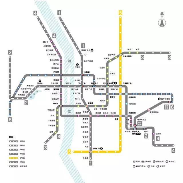 交通丨官方首次解读长沙地铁12条线路规划,看看哪条到