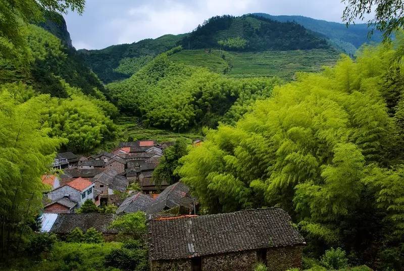 岩下村-山中桃源起石头