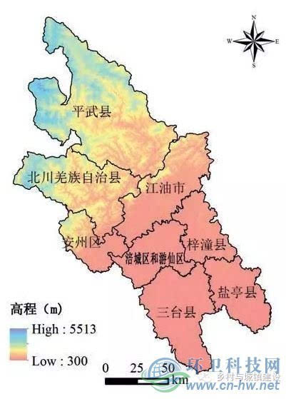 绵阳市辖涪城区,游仙区,安州区