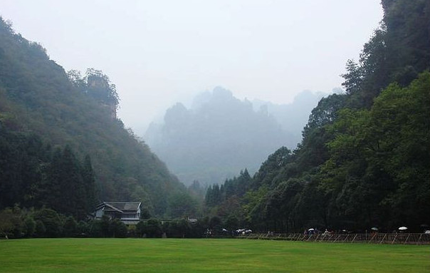 张家界旅游森林公园之大氧吧广场