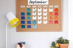 【创意手工】DIY彩色日历,让你每天生活萌萌哒