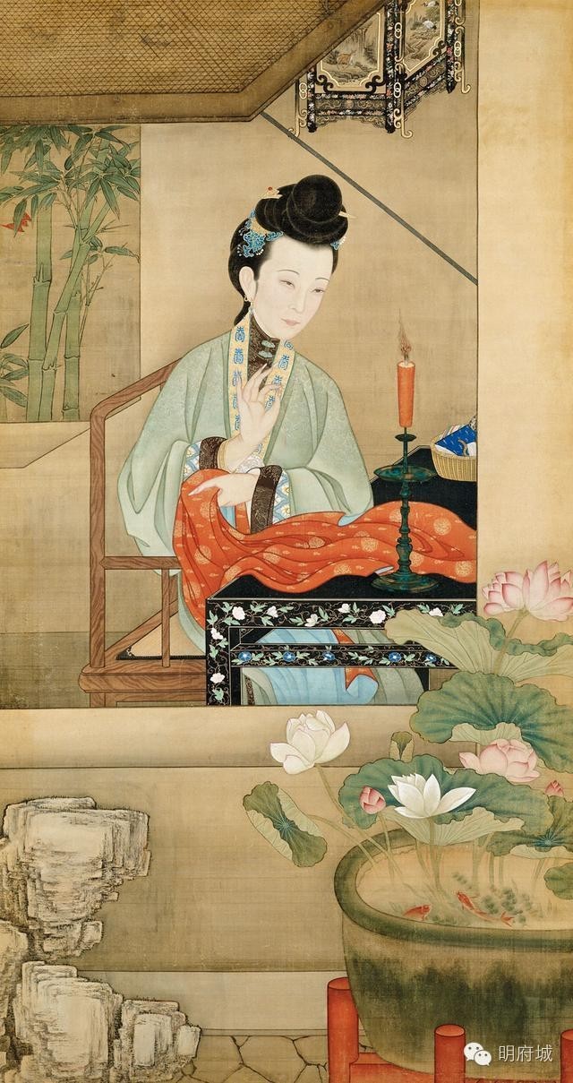 阅读丨清宫旧藏《十二美人图》