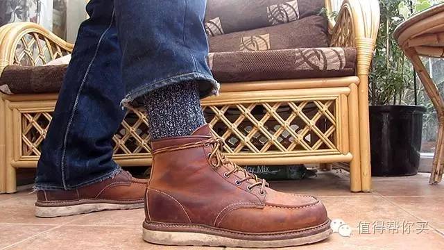 【贝克汉姆同款】红翼男靴red wing heritage 1907经典纯手工工装靴