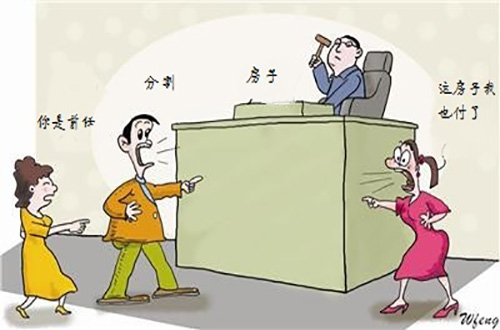 好尴尬啊 杭州男子当着老婆的面 在公证处跟前任 