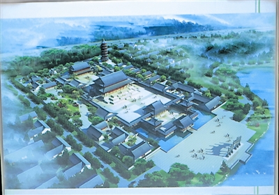 泰州寿胜寺恢复重建 系文化高港建设重点工程