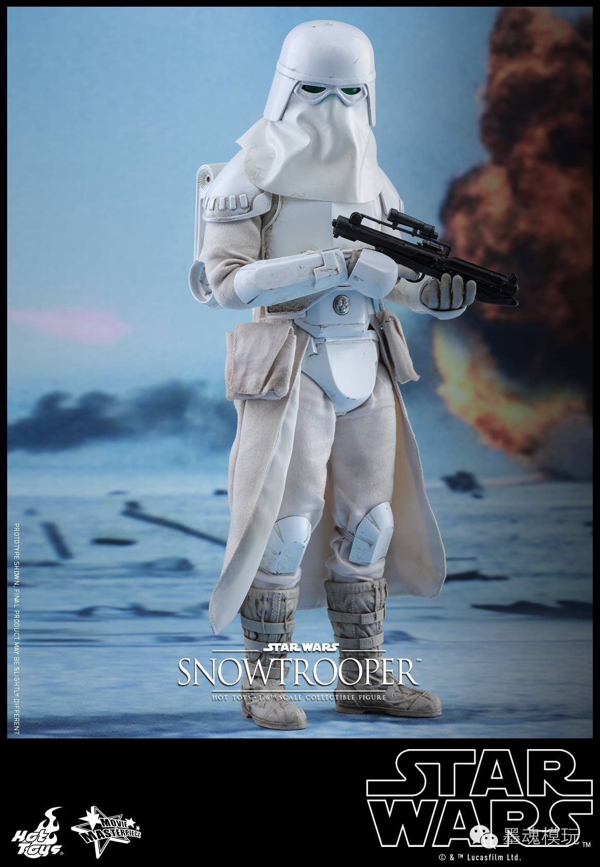 hottoys新品16星球大战前线雪地暴风兵mms397豪华版vgm24双人套装vgm