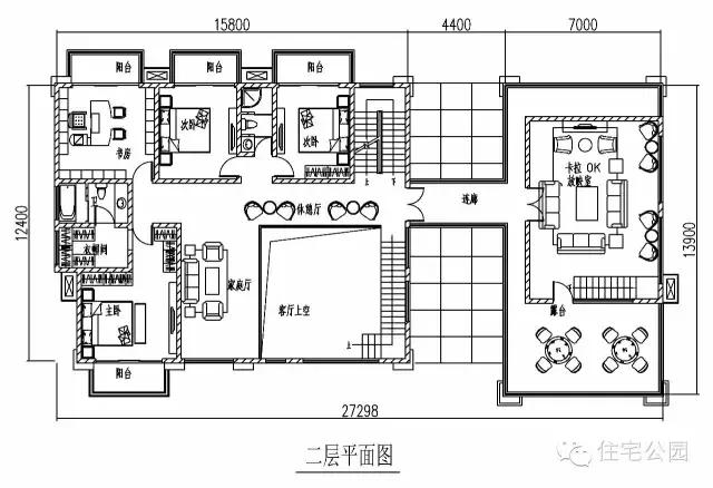 农村自建27x14米现代别墅,高端大气,带灶房