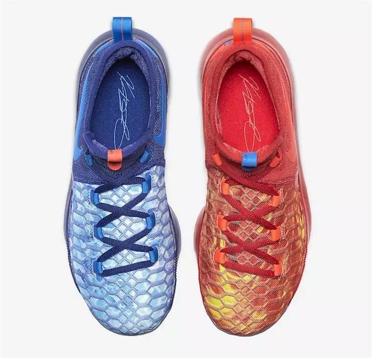 冰与火,Nike KD 9 GS 新配色双11发售