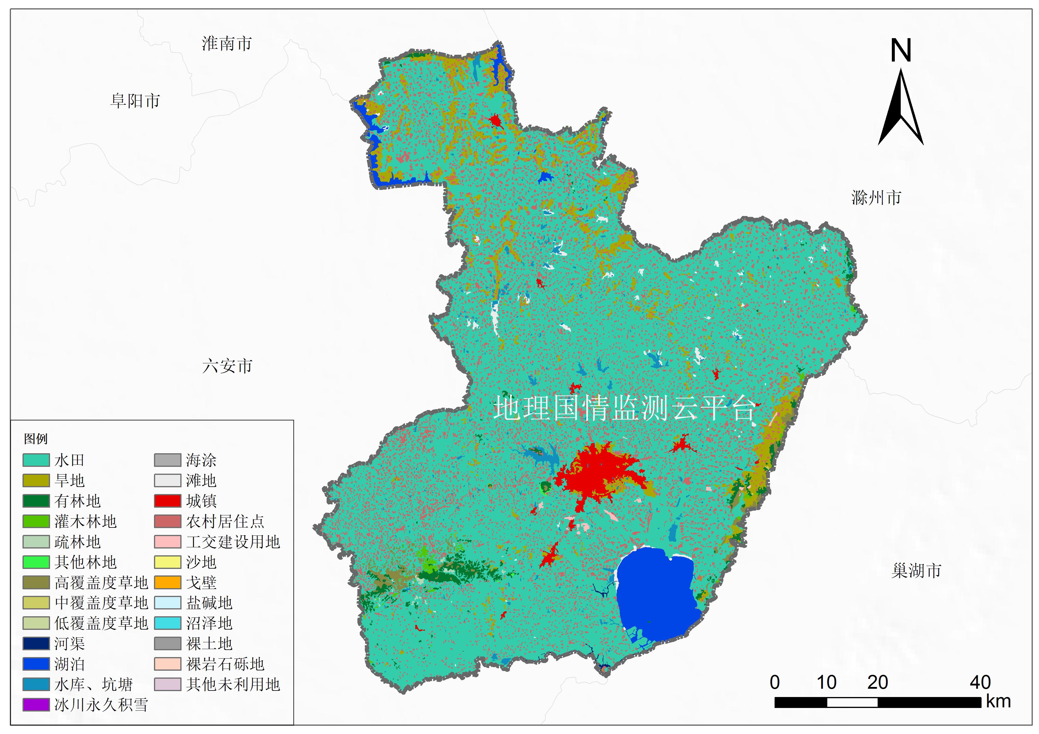 淮北市地理模拟三