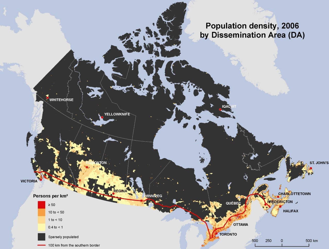 加拿大国土面积和人口_加拿大大量揽人,5大理由告诉你,2021年为何要移民加拿大
