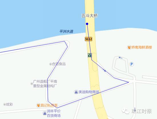 大家骑行或开车,可以从佛陈大桥或者平洲五斗大桥,进入河堤.