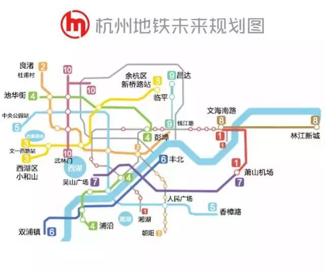 富阳线,临安线 2018年,地铁2号线二,三期工程将开通 来源/杭州市旅游