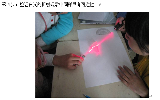 潘书朋:初中物理实验探究--探究光的折射的特点