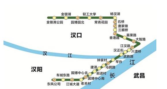 武汉地铁6号线 出生日期:2016年12月28日 籍贯:武汉 特点: ◆线路最长