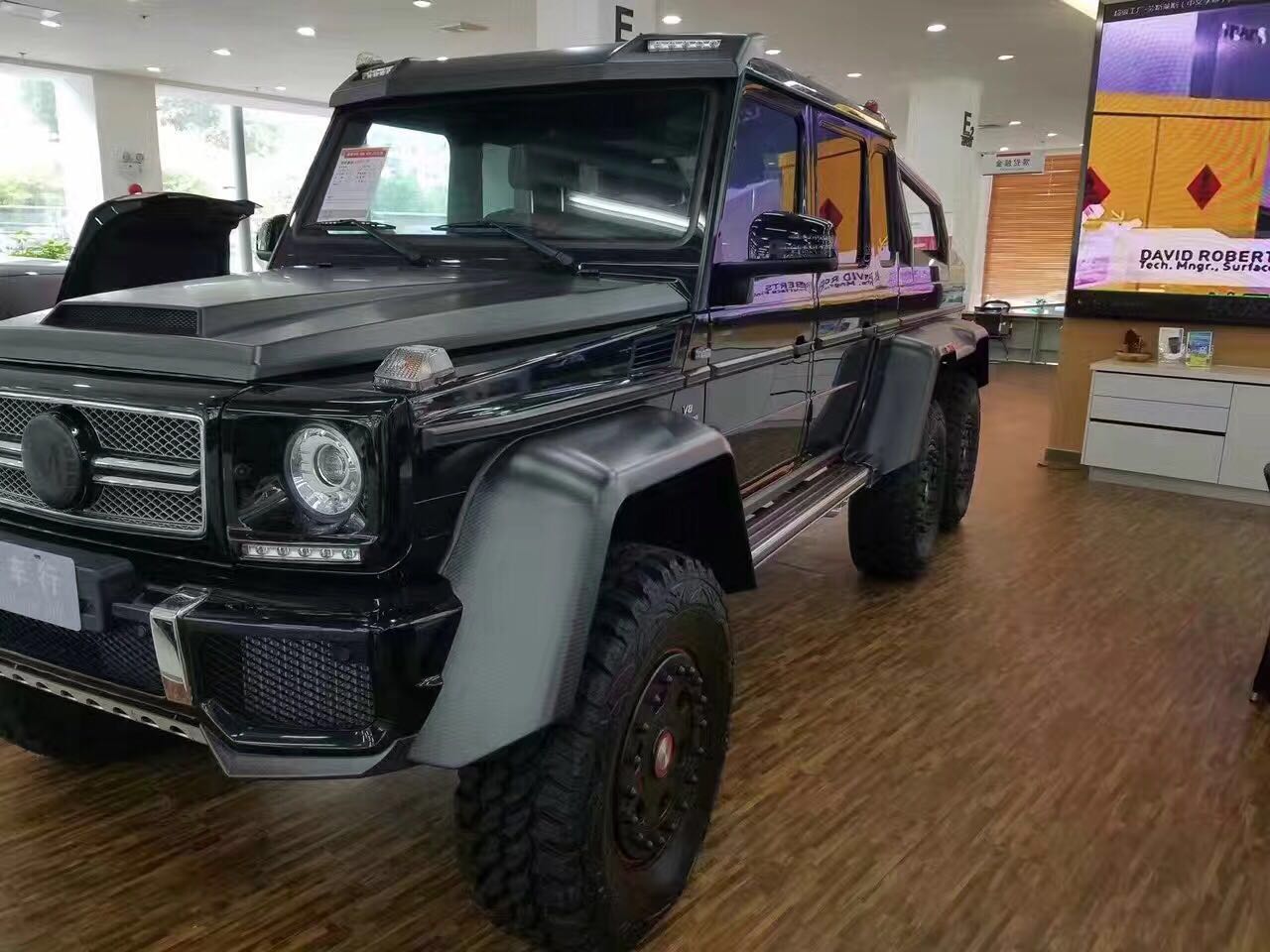 奔驰g63amg6x6多少钱绝版车星星g63g500