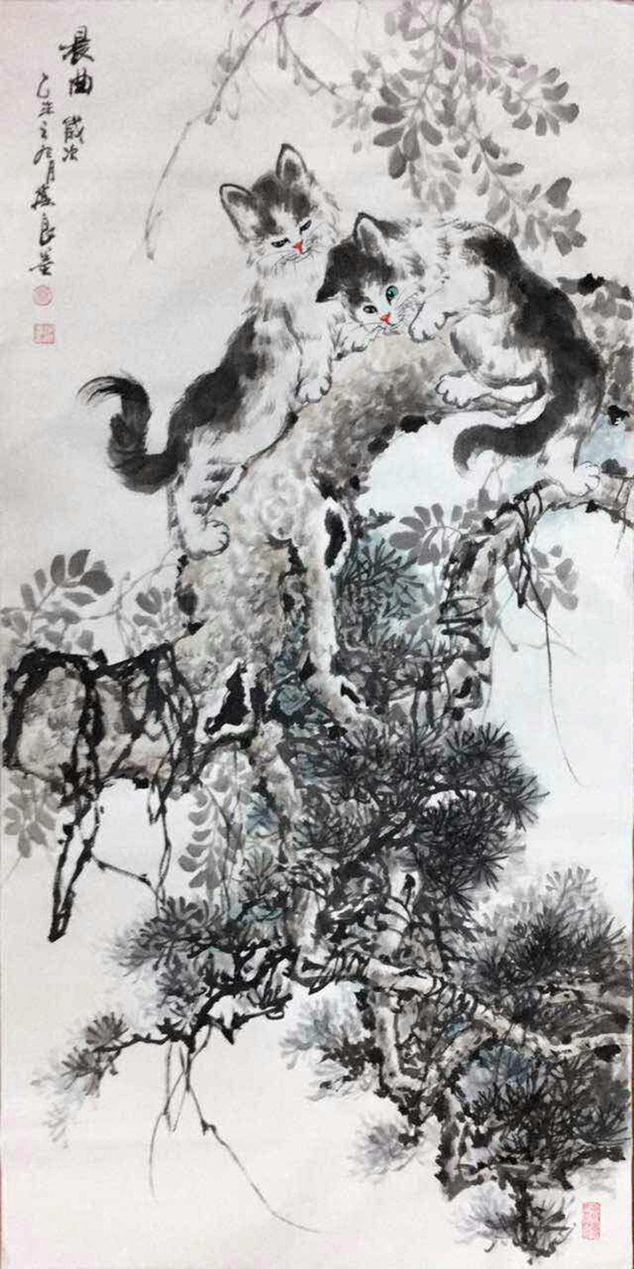 晋葆良——中国著名花鸟画家的艺术传略