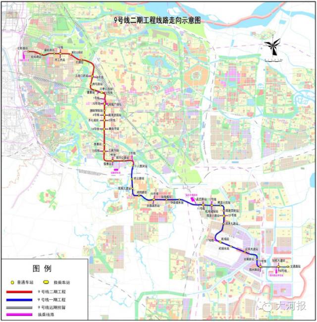 重磅总投资2210亿郑州地铁第三期规划11条线路站点曝光