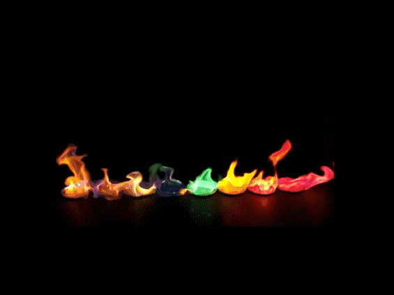 【j2开奖】看我如何用各种化学物品，制造出彩虹之火！！