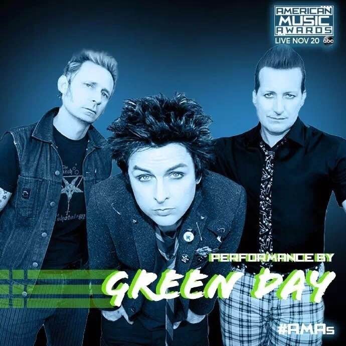 重量级的摇滚前辈green day,躁动吧!热血青年,let"s rock!