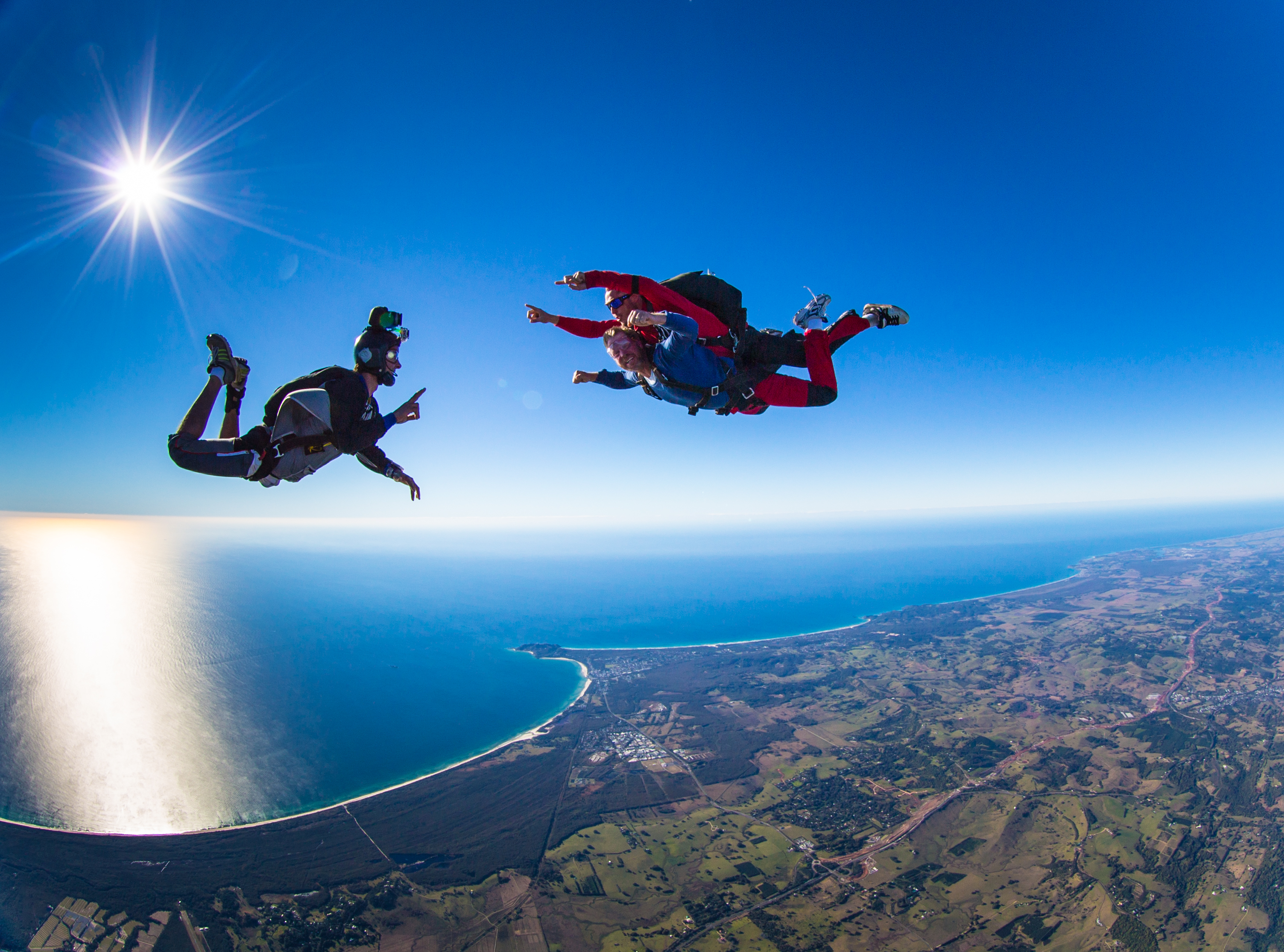澳大利亚 凯恩斯 高空跳伞极限体验(专业教练放心安全+感受大堡礁的震撼+免费升级到15000英尺),马蜂窝自由行 - 马蜂窝自由行