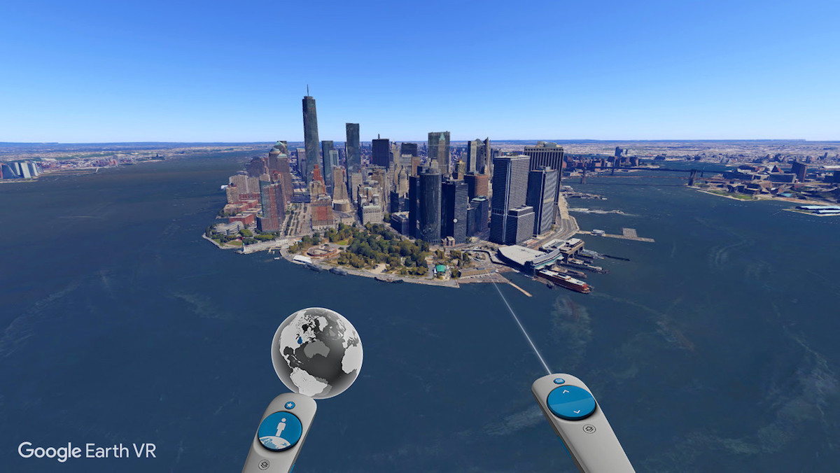 Google 推出 VR 版地球应用,不过暂时只能在 H