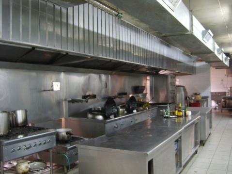 小饭店厨房设计效果图案例,饭店厨房设计平面图