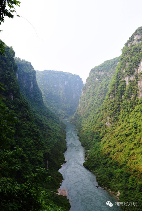 星星:以茅岩河为主的西线旅游 茅岩河