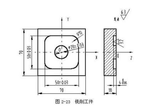 数控铣床编程与实例分析