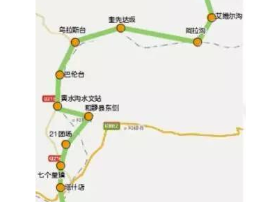 乌鲁木齐到尉犁将建高速公路