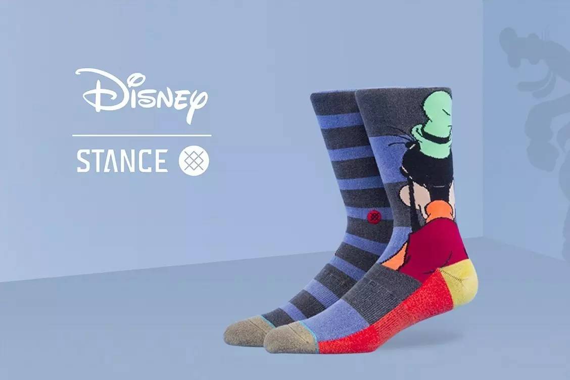 卡通背影,stance x disney 全新彩袜