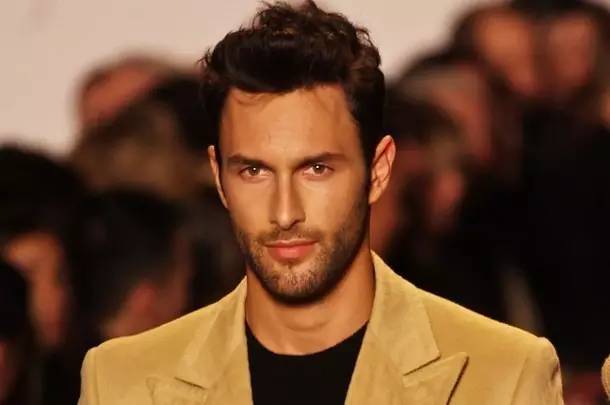 糯米noah mills 复出代言giorgio armani