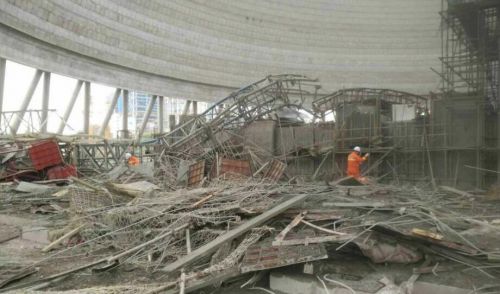 【国内】江西宜春丰城电厂在建工地发生坍塌 