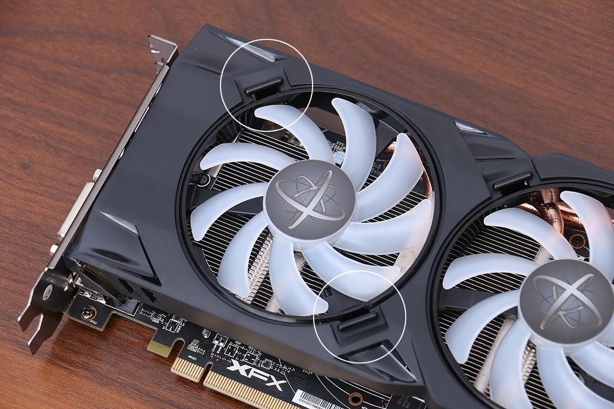 终于"灯"到你,xfx rx 480 4g 深红版显卡上手玩