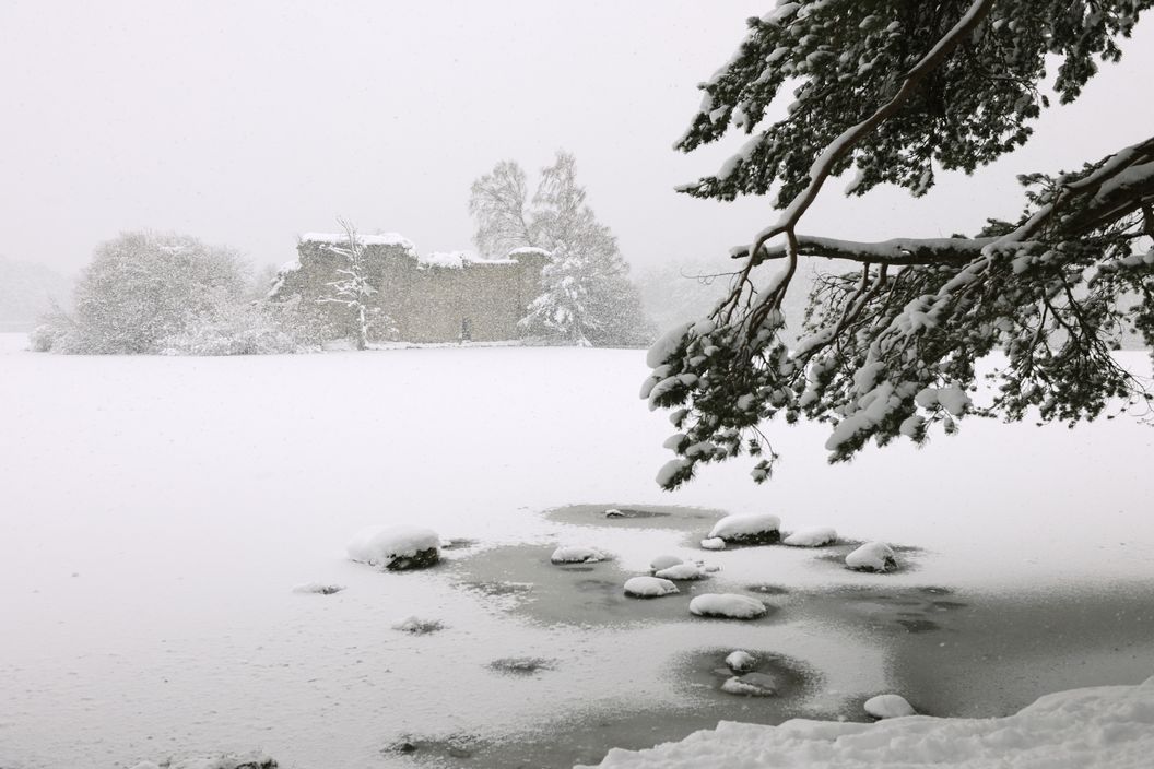 老照片:那些美到爆的雪景照