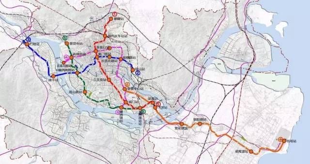 好消息,地铁4号线规划出炉!22个站串起1,2,5号线!有没
