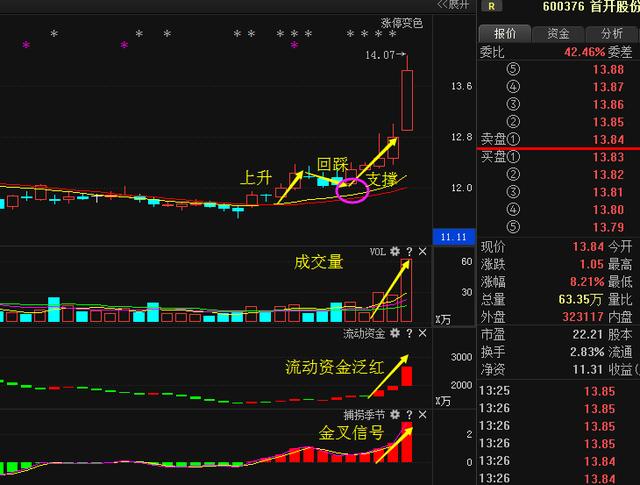 ——房地产业 国企改革 泸港通等的个股——   首开股份【600376】