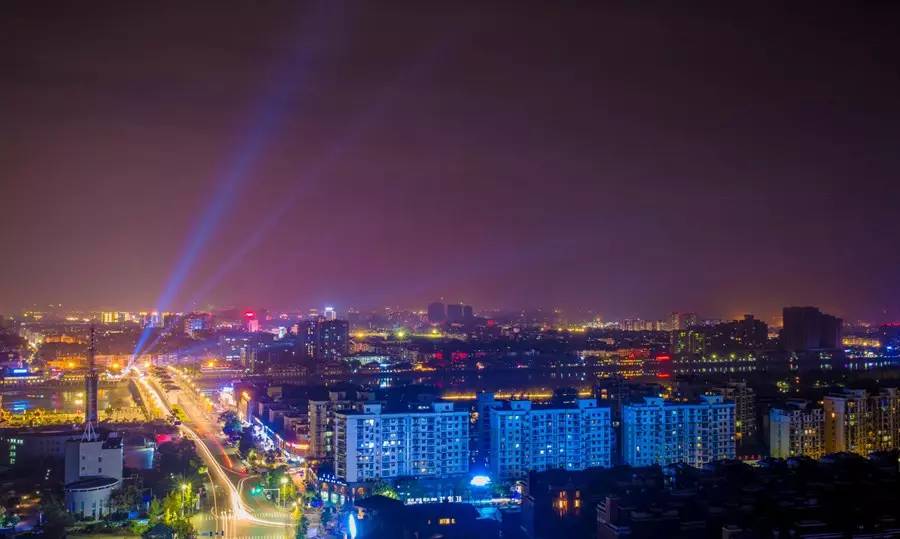 广汉的夜色原来这么美