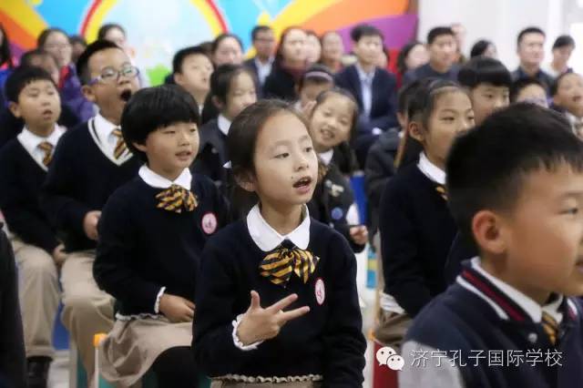 然而,对于济宁孔子国际的小学生来说,家长会却很令人期待哦!