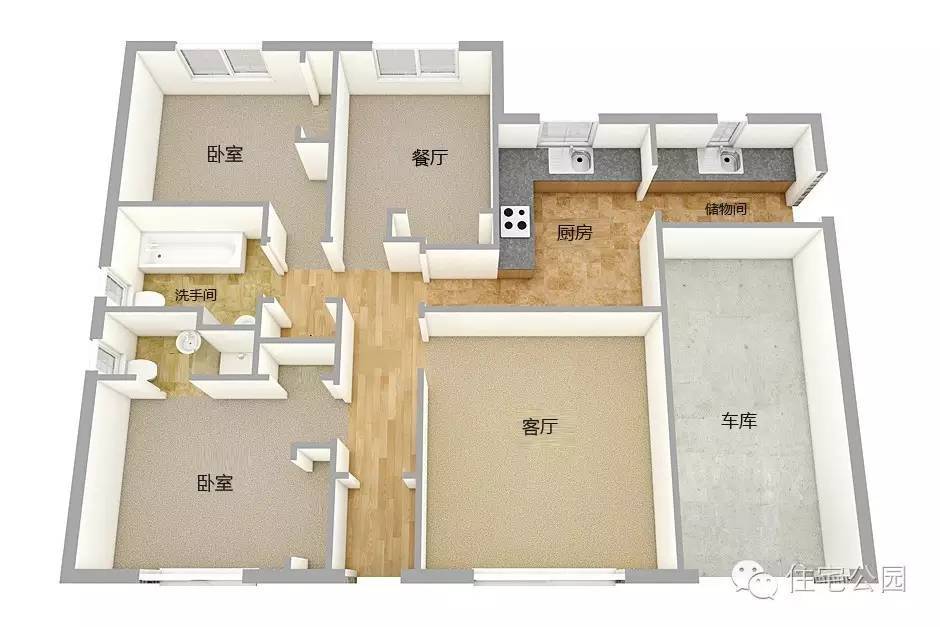 农村还是盖个平房好,省钱又舒心 6套分享含3d展示