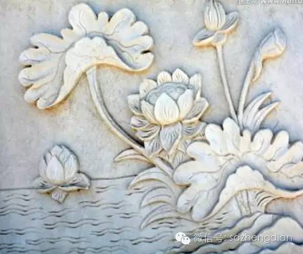 传统建筑石雕--荷花莲花有什么吉祥寓意?
