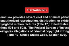 骚年们,"fbi warning"什么意思你弄明白了吗?