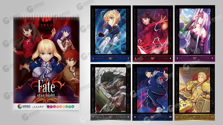 Fate Stay Night 首款正版手游超震撼原画曝光