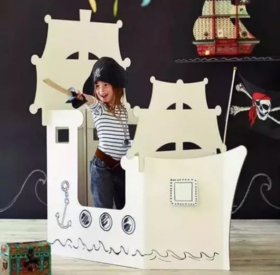 手工纸箱小汽车做法 幼儿园自制纸箱汽车制作