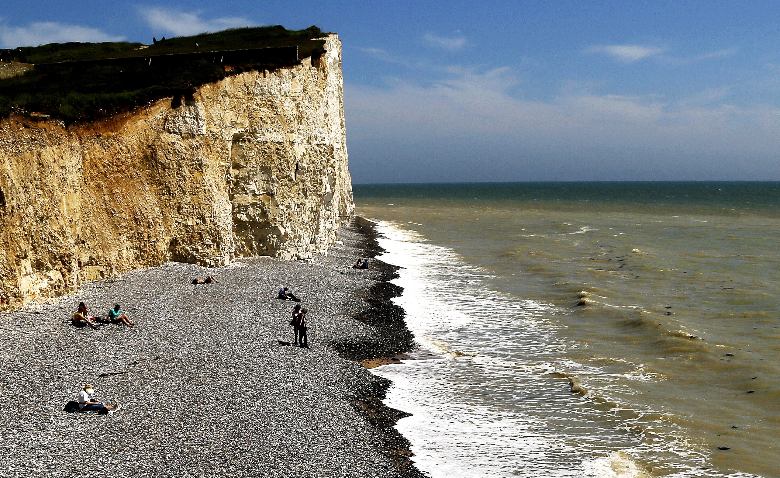 号称英国最美海岸线的“七姐妹悬崖”-搜狐旅游