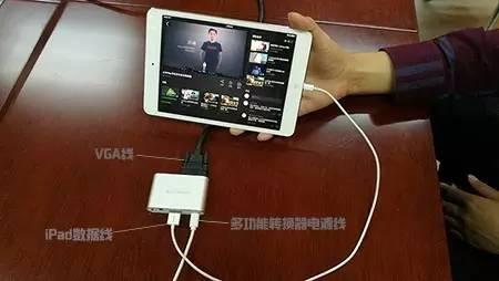 只需一招ipad也能连接投影仪