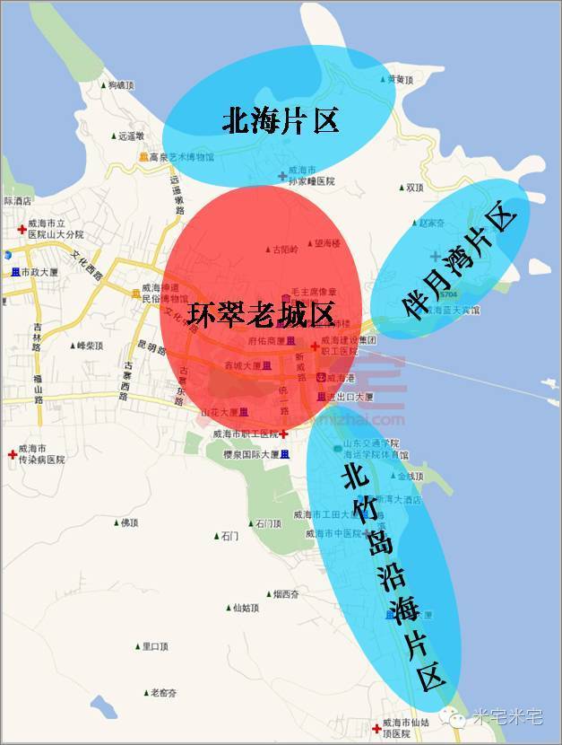 威海市环翠区人口_威海市各区市 环翠区人口最多,乳山市面积最大,荣成市GDP第(2)