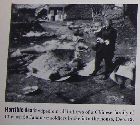 镜头下南京大屠杀照片,抗暴力19岁女孩被刺29刀