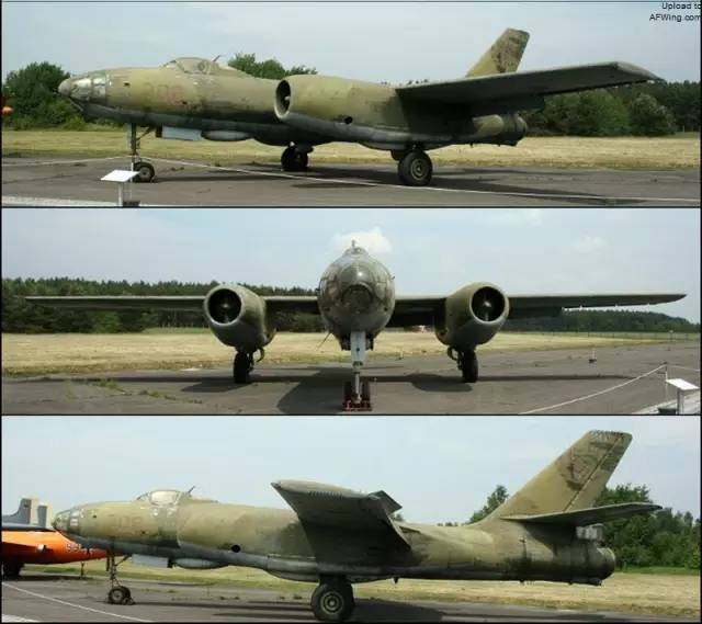 保存在国家人民军空军博物馆的伊尔-28轰炸机