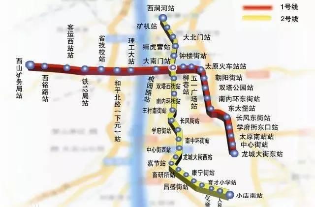 未来太原将布局8条地铁 线路将延伸至榆次阳曲等地