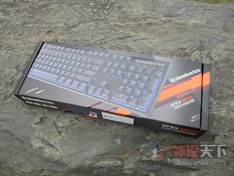 烧友评测 深邃的幽兰 M500的孪生小妹 Steelseries Apex M400 赛睿m400测评